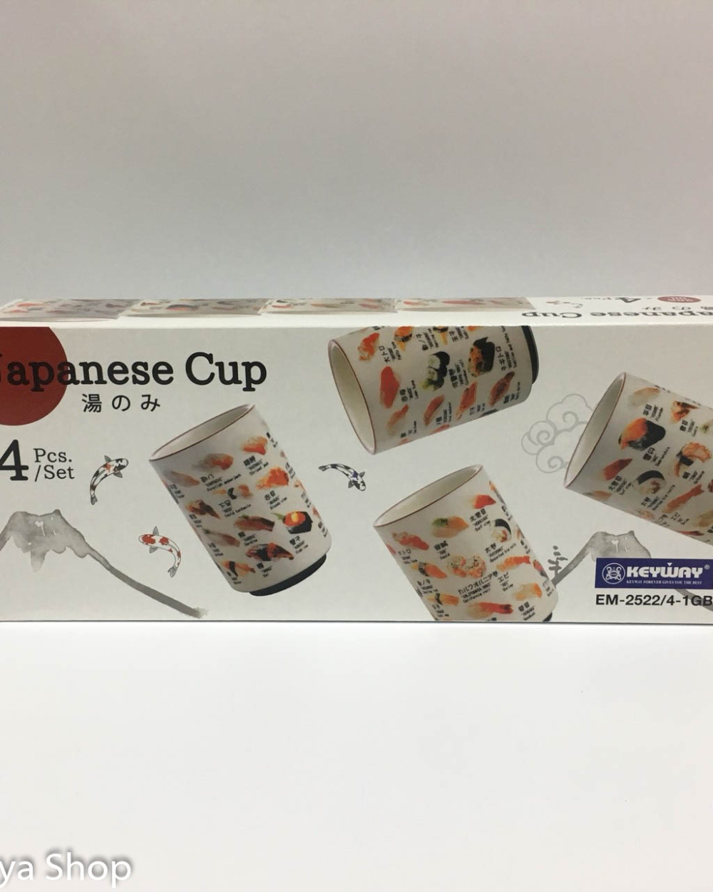 ชุดถ้วยชา 4 ใบ EM-2522/4-1 - Image 2